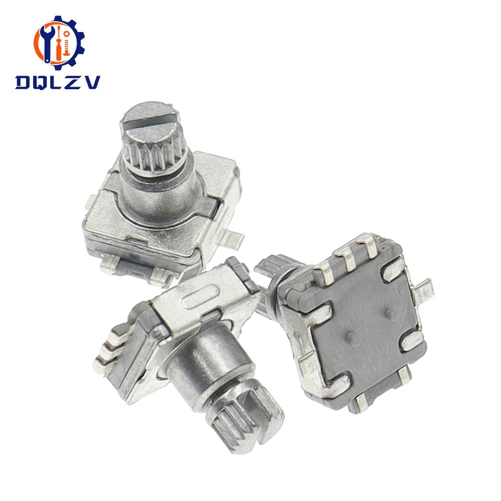 EC11 Rotary Encoder Code Switch With Push Button10MM 30 Position 360 Degree Infinite Rotation SMD