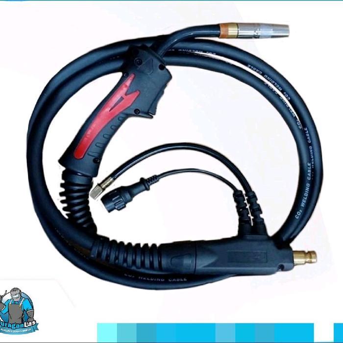 Stang Las Co2 Stang Las MIG 350 Amper Model Pana panjang 3 meter