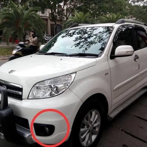 Cover foglamp rush terios 2012-2015