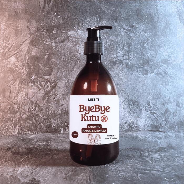 Byebye Kutu ketombe 250ml shampo keluarga Daily sampo kutu & ketombe anak dan dewasa BPOM