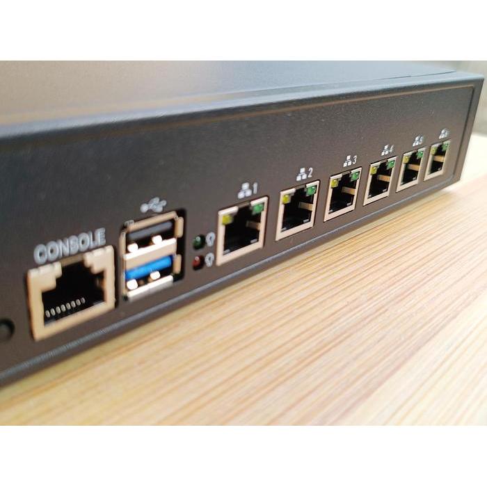 Mikrotik X86 4 Core Thread 2.9 Ghz Industrial Mini Router Pc 4 6 Ether 2.5G Gigabit Level 6 Ros