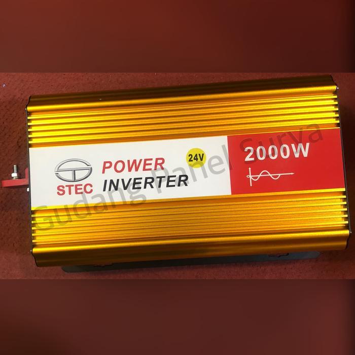 Pure Sine Wave PSW Power Inverter STEC 24V 2000Watt 2000W 2000 W