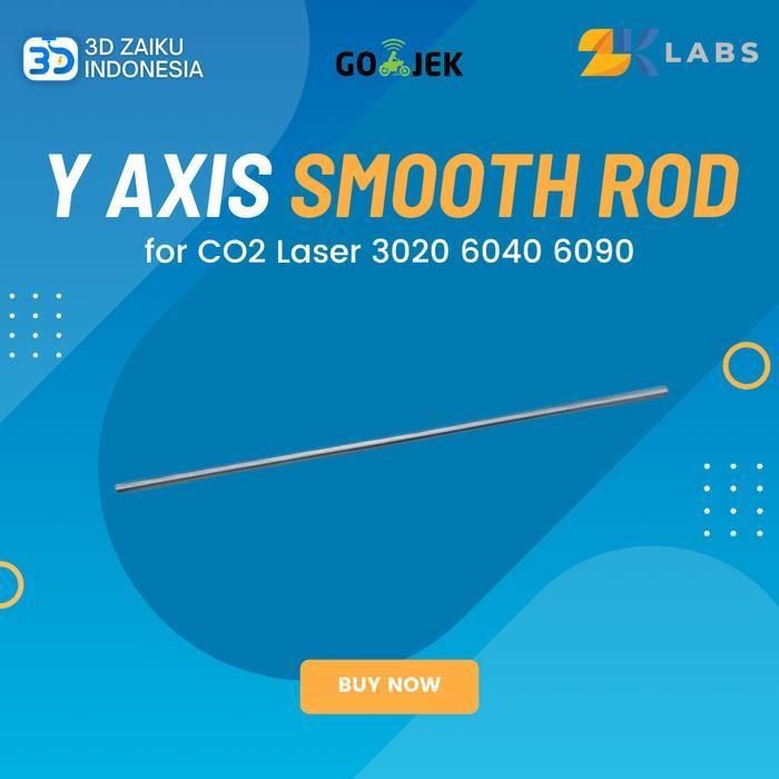 ZKLabs Laser CO2 Y Axis Smooth Rod 3020 6040 6090