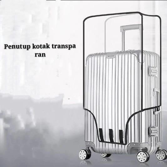 SARUNG PELINDUNG KOPER 30 INCH COVER MIKA TRANSPARANT *