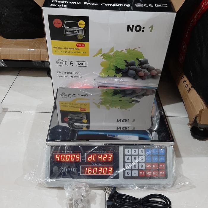 SAYAKI Timbangan Digital ACS-A timbangan buah/sembako/laundry