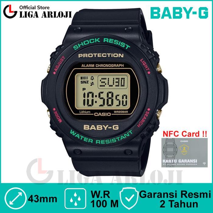 Casio Baby-G BGD-570TH-1DR Jam Tangan Wanita Digital BabyG BGD570 BGD570TH BGD-570TH-1