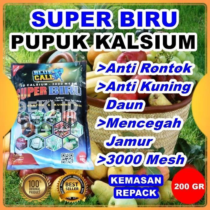 Pupuk Kalsium Super Biru 200gr Plus Magnesium Boron Repack Calsium
