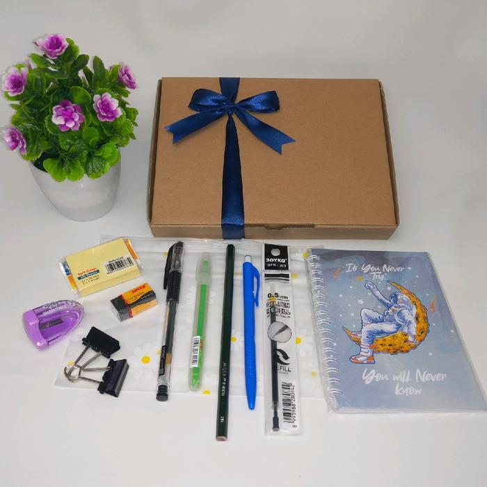 "New" Paket Alat Tulis 2 / Hampers Atk / Souvenir Ulang Tahun Anak / Paket Alat Tulis Kantor Pulpen