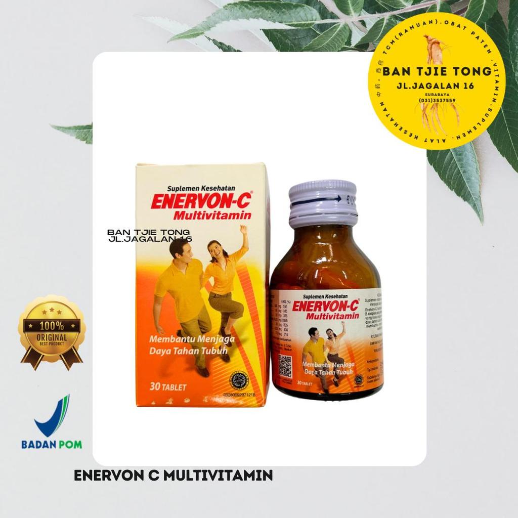 Enervon c - vitamin c - botol 30tablet