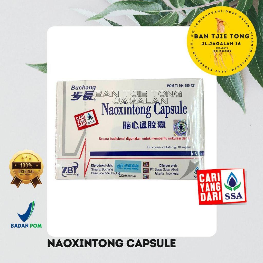 buchang naoxintong capsule  - obat stroke