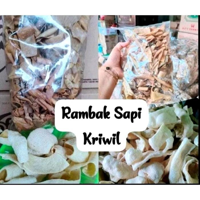 MURAH Rambak MENTAH KRIWIL - Snack Makanan