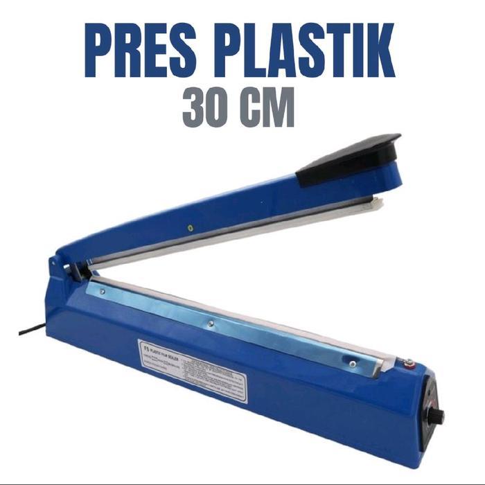 Alat press plastik 30 cm impluse sealer 30 cm alat press makanan