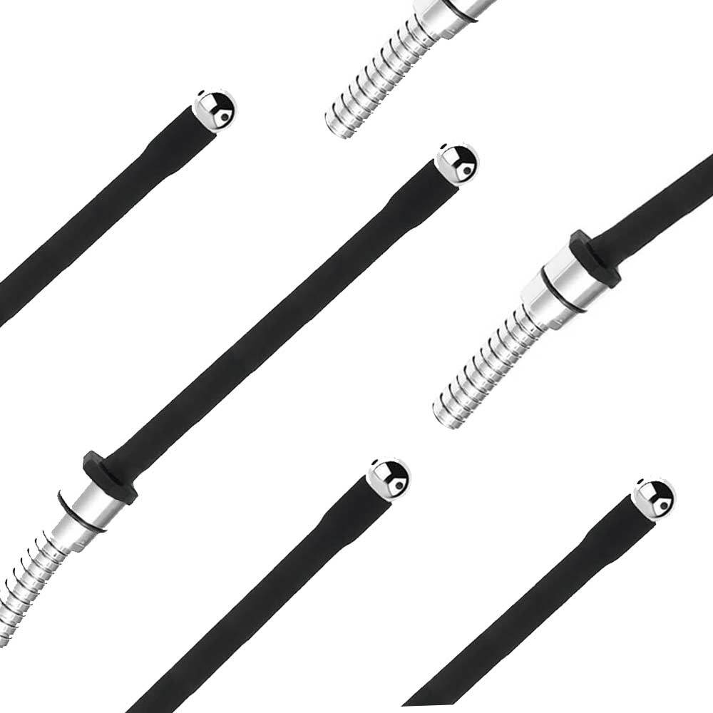 Flexible Enema Bidet Tube Silicone Comfortable Nozzle Enema Attachment 50cm-200cm Hose Bathroom