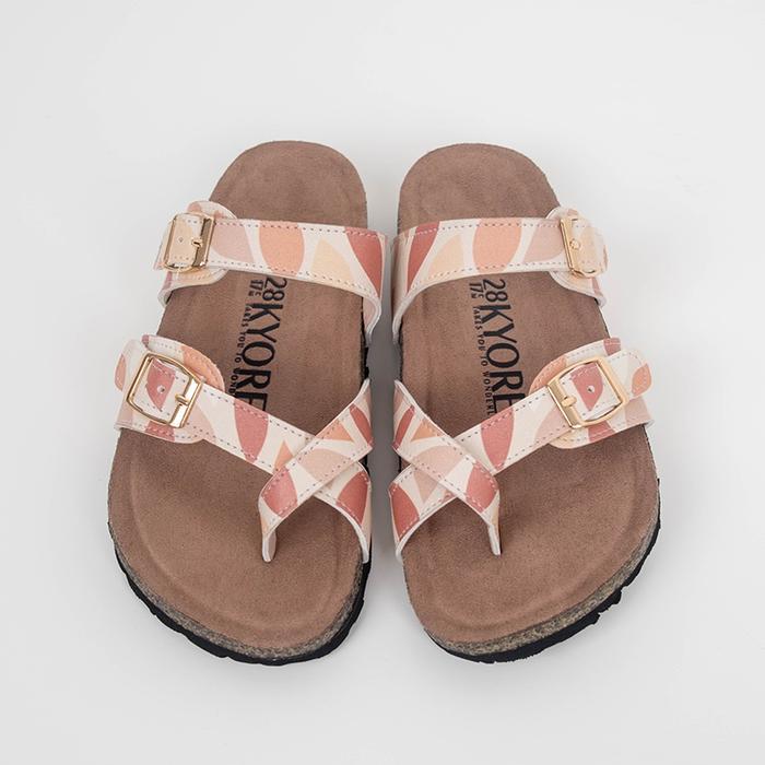 Bata Kiddora - Peachy Sandal Toddler / Kids Perempuan Birken Sandal Printing
