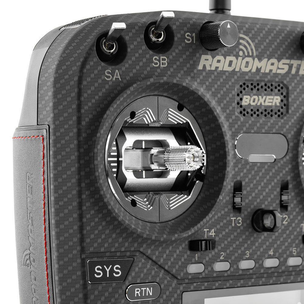 . Radiomaster Boxer Max Remote Control Carbon Fiber Pattern -