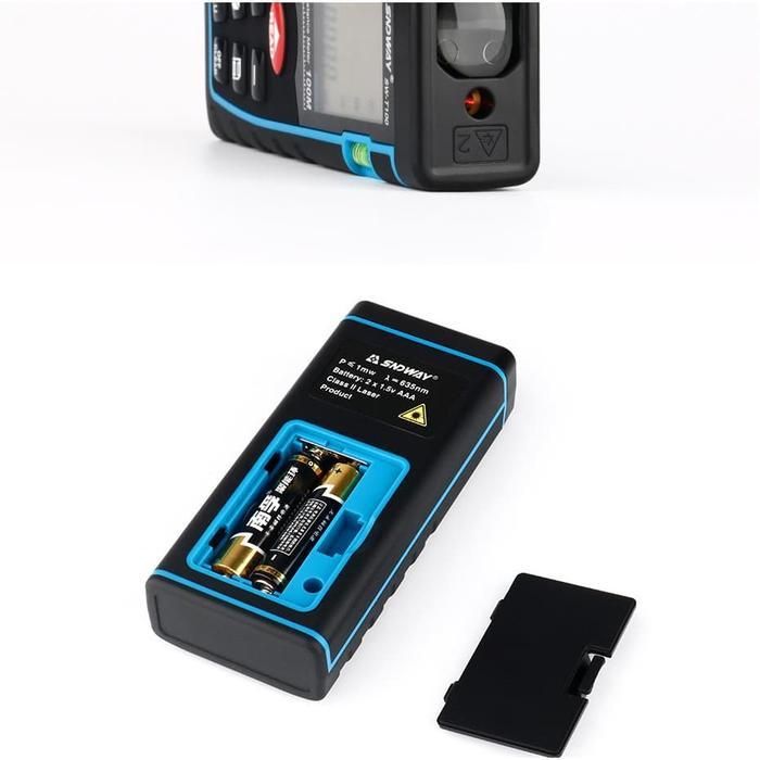SNDWAY METERAN LASER DIGITAL DISTANCE LASER METER DIGITAL 100 METER SW-T100