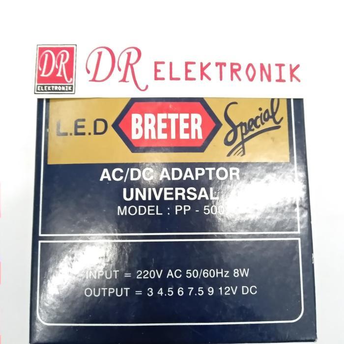 PROMO ADAPTOR UNIVERSAL BRETER AC / DC
