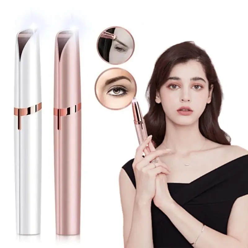Smart Electric Eyebrow Trimmer Pen Implement Man Woman Clean Ladies' Shaver Automatic Razor Epilator