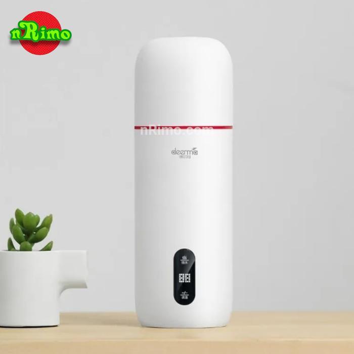 ID BOTOL MINUM PEMANAS AIR LISTRIK PORTABLE ELECTRIC WATER BOTTLE 350 ML