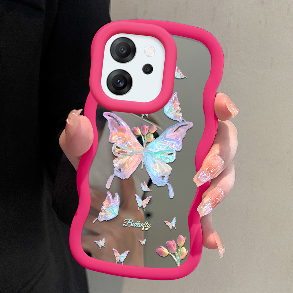 Casing Hp Untuk OPPP Reno 14F 5G Mirror Cassing Phone Berbagai Warna Case Mode Kesing MKL 4017 JZ