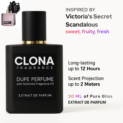 Extrait Parfum VS Scandalous - Dupe Inspired Perfume Clona Fragrance