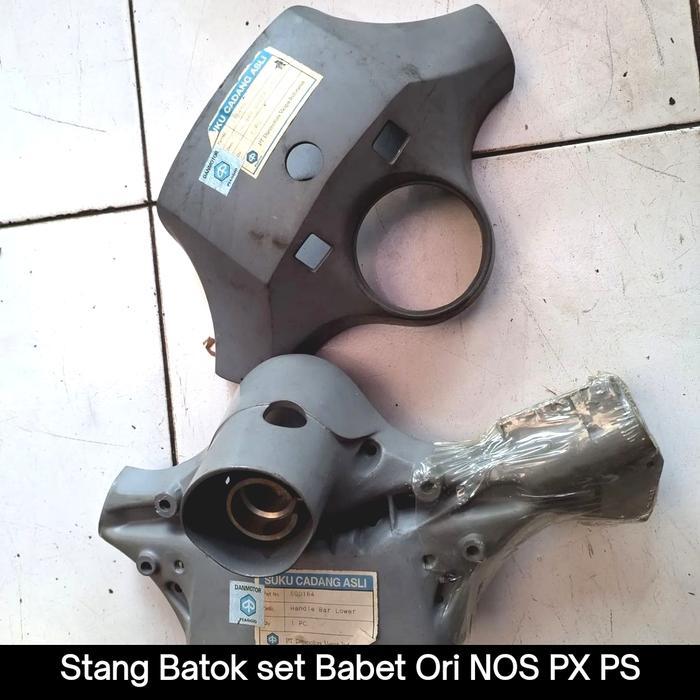 Stang Batok Set Atas Bawah Babet Danmotor Ori NOS Vespa PX PXMK PS