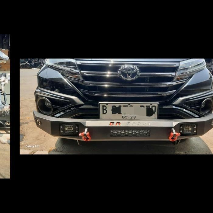 Paket bumper guard depan belakang mobil Toyota All new Rush