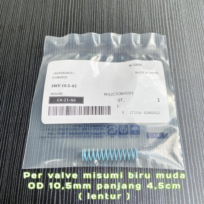 Per Misumi biru muda original untuk valve - per mizumi