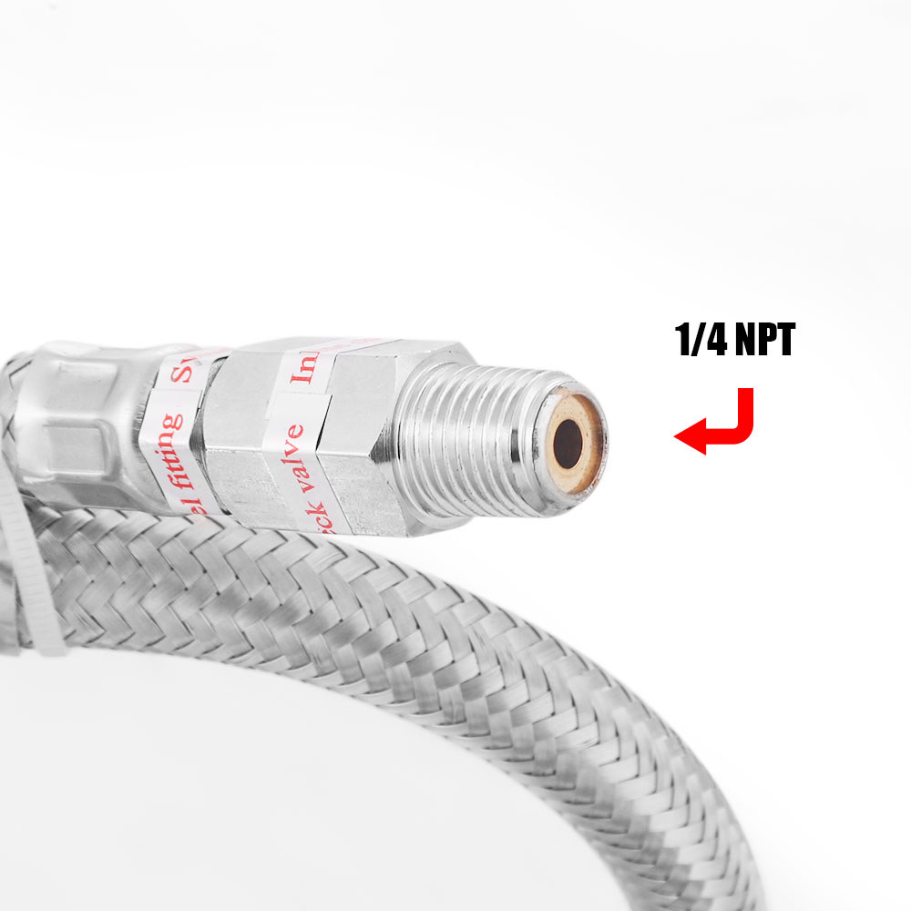 Universal 3/8Npt 1/4Npt 200Psi 480C 12V Air Suspension Compressor Pump Kit Chrome Tt102993-Sl