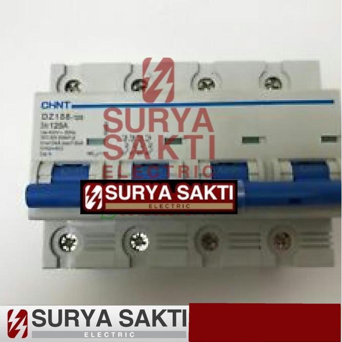 Mccb Din - Rail Chint Dz158 / 4P 10 Ka 125A Din - Rail Chint Mccb
