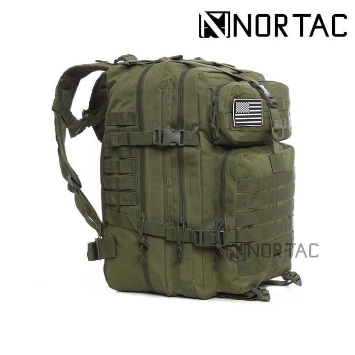 Kalibre Bag'S - Nortac Tactical Bagpack 3P 50L Ransel Army Bag Tas Tactical