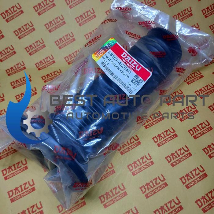 BOOT SHOCK BREAKER KARET STOPPER DEPAN VELOZ 48157-BZ040 DAIZU ASLI
