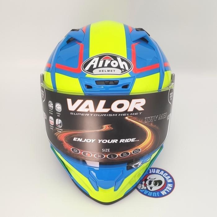 AIROH VALOR MARSHALL AZZURE FULL FACE