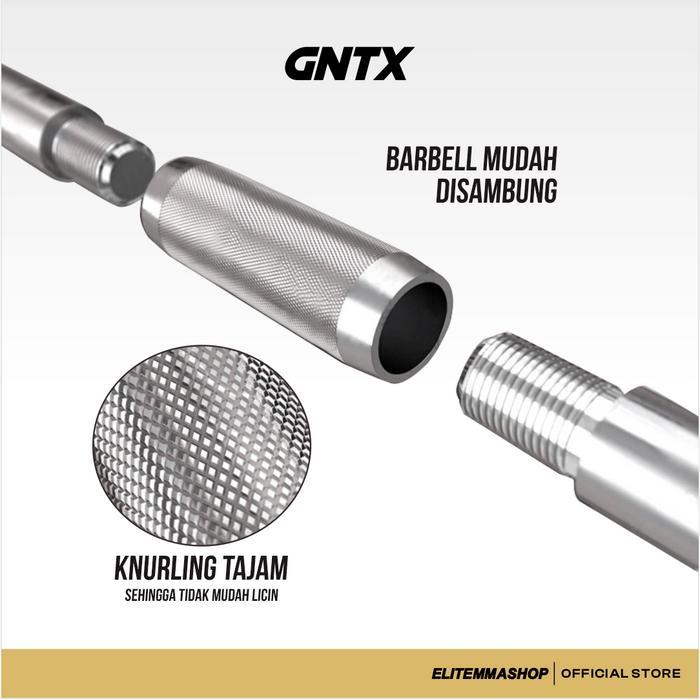 Genetix Fit Chrome Dumbbell Set 50Kg Alat Fitness Barbell Dumbbell, Dumbbell Set, Barbell Set,