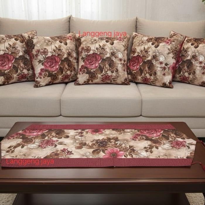 sarung bantal sofa 40x40 /sarung bantal sofa set
