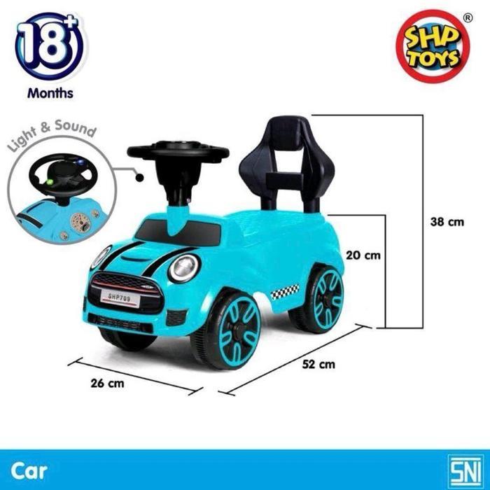 mobil dorong anak ride on car shp mimo 709 musik shp mimo Toys