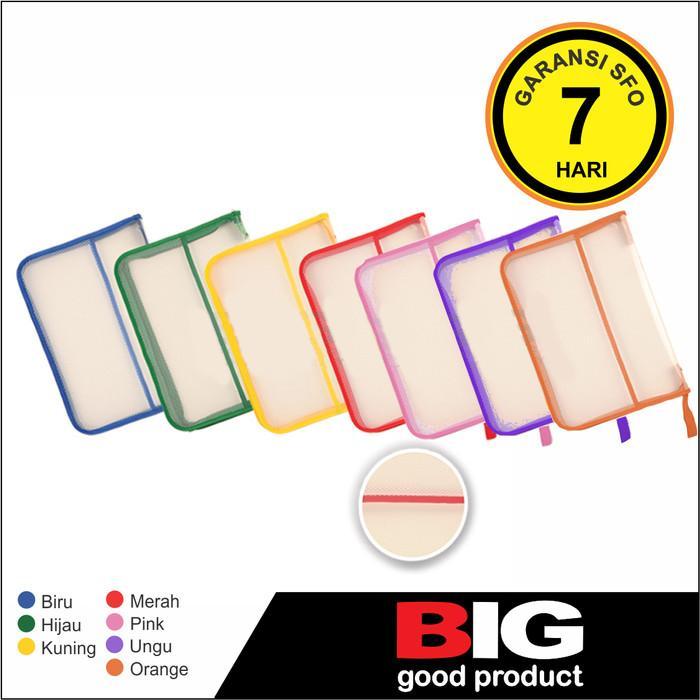 Zipper Bag Big 7001 (Map Plastik Resleting) Pasti Promo