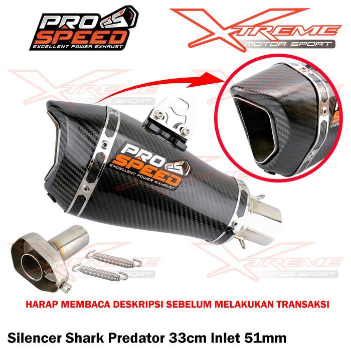 Knalpot Prospeed ADV 150cc Shark Predator Fullsystem