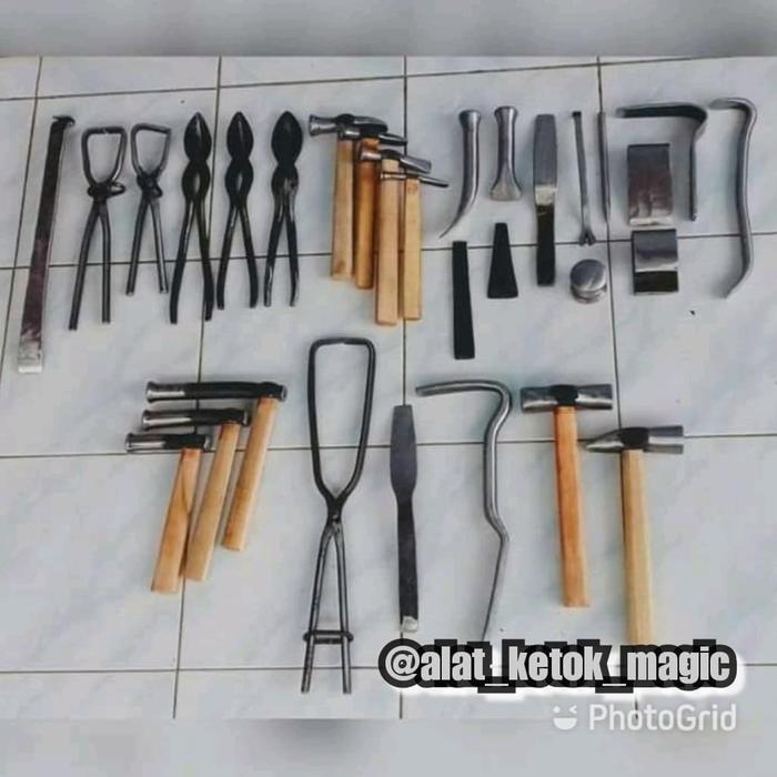 alat ketok magic tradisional 30 pcs body repair mobil motor