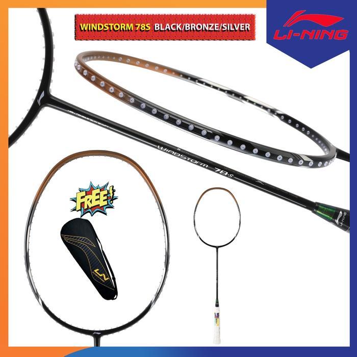 LINING WINDSTORM 78 S RAKET BADMINTON ORIGINAL
