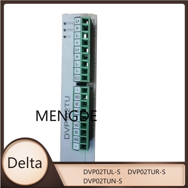 DELTA SLIM SERIES TEMPERATURE CONTROL MODULE DVP02TUN-S DVP02TUR-S DVP02TUL-S 2 INPUT 2 OUTPUT NEW