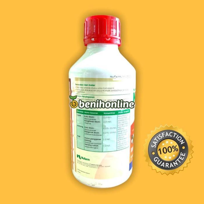 tamarinabuna INSEKTISIDA NUMECTIN ABAMEKTIN 20 EC Bening 1 Liter bonus kaos Nufarm obat kriting daun