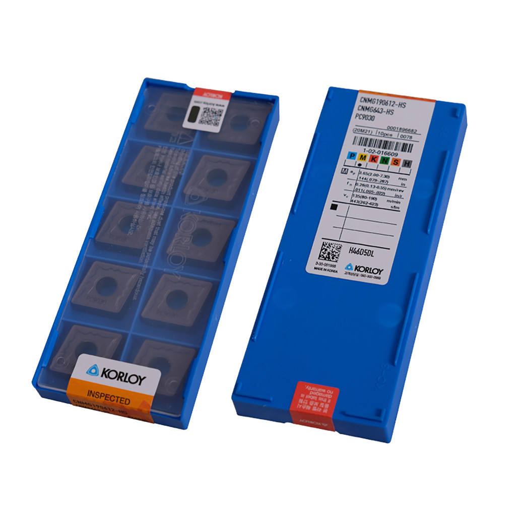 . Korloy Original Cnmg120404 Hs Cnmg190612 Cnmg190616 Pc9030 -