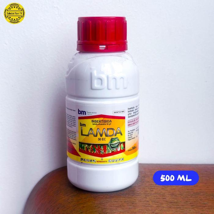 ` BM Lamda 50 EC Kemasan 500 ml Insektisida Berkualitas Tinggi Original 100% Racun Kontak dan