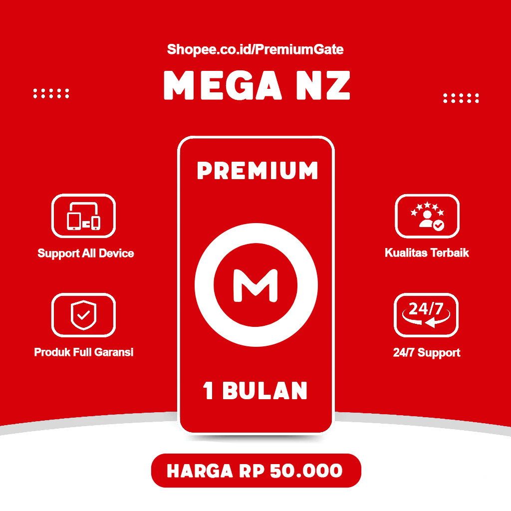 Mega NZ Pro Storage 1 Tahun