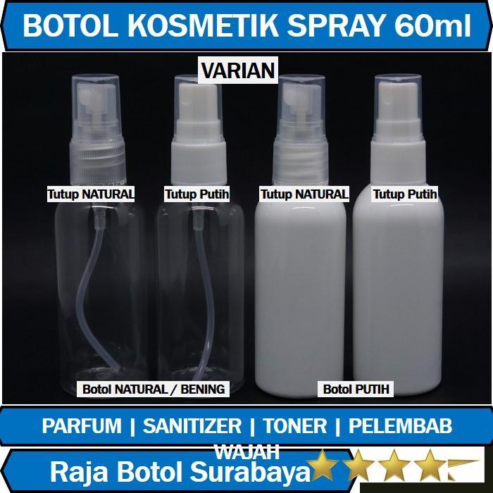 Botol Spray 60ml Bening Grosir Murah 60 ml Hand Sanitizer Antiseptik