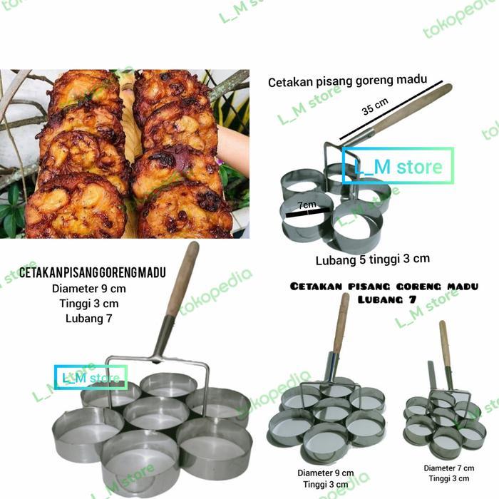 Cetakan Pisang Goreng Madu