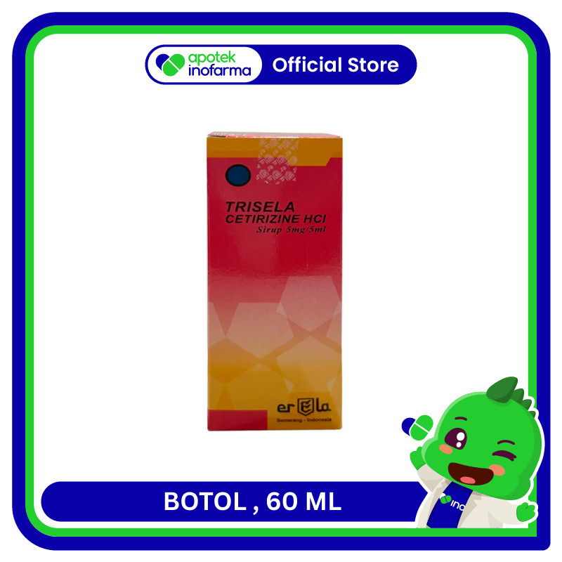 TRISELA Erela SIRUP BOTOL 60ML