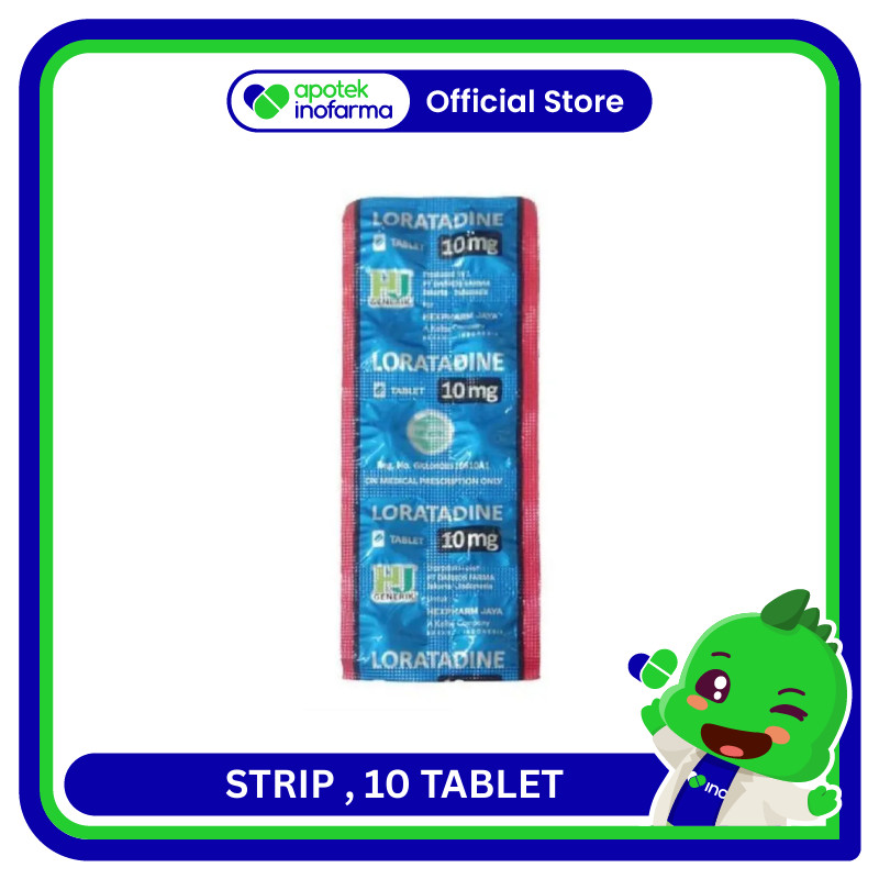 LORATADINE Hexpharm TABLET 10 MG 1 STRIP (10)