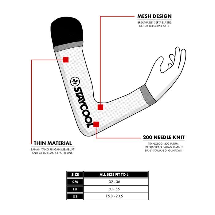 StayCool Sleeve Manset Fashion - Police Line